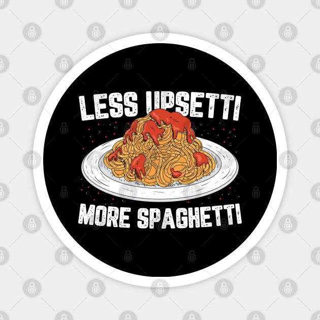 Lovely Spaghetti & Mac n Cheese Noodle Lover Gift Magnet by TO Store